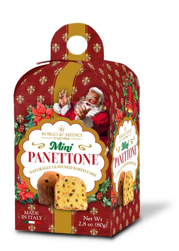 Mini Panettone Christmas Borgo De Medici 100G 0